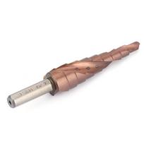 Triangular Shank Hole Opening Tool Cobalt Coating Step Drill Bit Set  Counterbore 4-12B(9steps)
