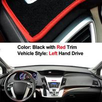 Car Inner Auto Dashboard Cover Dashmat Carpet Dash Mat Cushion cape 2 Layers For Honda Odyssey 2009 2010 2011 2012 2013 2014