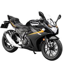 1/12 mastelio Suzuki GSX-250R motociklo žaislas Metalo lietas modelis Žaislai su garsu ir šviesa Guminės padangos Miniatiūrinis lenktynių modelis Dovana vaikui juoda