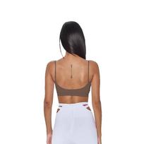 Cross-Border Shock Absorption Yoga Bra - Nude, Beautiful Back, Push-Up, Elastic Fitness Camisole Large