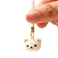 Rilakkuma Plush Keychain Card Holder Cute Cartoon Anime Pendant Accessories Soft Protective Case Gift for Fans