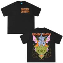 Imagine Dragons Band Loom World Tour T-shirt Men and Women Summer Cotton Clothing Casual Fashion Short Sleeved Tee Streetwear S įvairiaspalvis