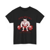 Pig BilmurI Iron Guild Shirt, Gym Workout Lovers Women Men Shirt S įvairiaspalvis