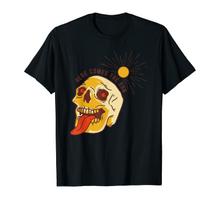 Here Comes The Sun Skull Summer T-Shirt T-Shirt S
