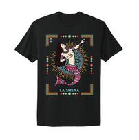 La Sirena Tarjeta Loteria Mexican Bingo T-Shirt Unisex T-Shirt S įvairiaspalvis