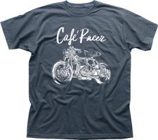 Boxer airhead Cafe Racer rt11200 r80 motorcycle charcoal t-shirt OZ9169 S įvairiaspalvis