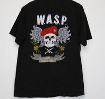SALE Vintage Wasp 1986 The Last Command Tour Concert S-234XL Black Men T-shirt M Unisex T-Shirt S įvairiaspalvis