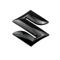 GMRT3 10cm Priekinės emblemos lipdukas Suzuki SX4 Swift Sport Jimny Grand Vitara Alto Alivio Samurai Metaliniam Automobiliui Šoninis Logotipas 3D Ženklelis juoda