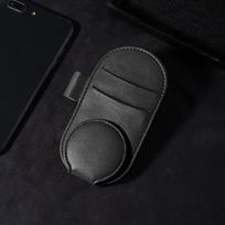 BZHBQZ1 Leather Car Glasses Clip Sun Visor Multi-function Sunglasses Clip Car Styling For Nismo Nissan Qashqai Juke X-trail Tiida Teana