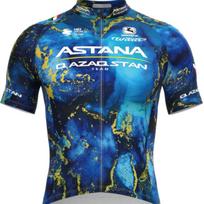 2024 Astana trumpomis rankovėmis Tour de France marškinėliai XXS