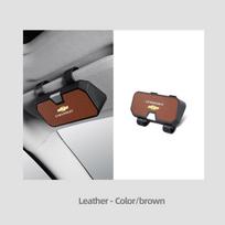 pdgv2 Car Sun Visor Glasses Box Sunglasses Clip Card Ticket Holder For Chevrolet Corvette Montana TrailBlazer Silverado Traverse Camar