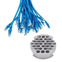 30 Hole Cable Management Tool Orange Cable Organizing Tool Network Cable Organizer  Cable Dressing