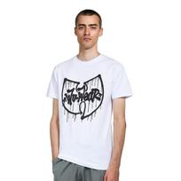 Wu Tang Clan Dripping Logo balti unisex marškinėliai S