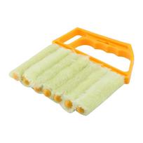Soft Cleaner Venetian Blind Cleaner Air Conditioner Duster Cleaning Brush Washing Window Cleaner Household Cleaning Tools beige