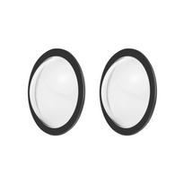 Action Camera Lens Kit Protective Lens for Ricoh Theta SC2/S/V Waterproof Anti-oil Anti-dust Anti-collision Lens Guard for PULUZ