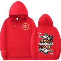 Technoblade 10 Million Subs Merch Hoodie Men's Hooded Sweatshirt Fashion Casual Vintage Hip Hop Oversized Pullovers Streetwear S