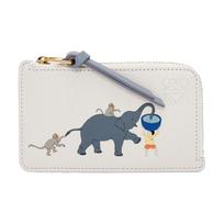 Loewe X Suna Fujita Elephant Pattern Zip Wallet Women Wallet White C643Z40X57-3754 Box(Basic Set+Box)