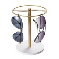 Quality with Anti-Slip Base Sunglass Storage Holder Metal Space Saving Glasses Rack Desktop Eye Glass Display Stand Bedroom auksas