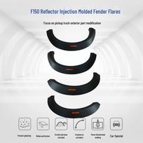 Ford F150 Fender Flares Reflector Molded Wheel Arch Mud Flaps ABS Exterior Parts Yes juoda
