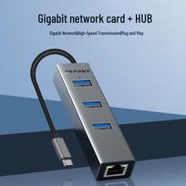 Millionwell USB-C 3-Port Ethernet Adapter