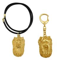 Yorkshire Terrier, York, Jork, Yorkie Ii  - Brelok I Naszyjnik Z Psem W Pudełku, Produkt Pozłacany Wysokiej Jakości, Marka Art-Dog