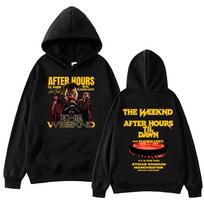 The-Weeknd After Hours Til Dawn Tour 2026 Hoodie Man Woman Harajuku Long Sleeve Pullover Hoodies Soft Cotton Sweatshirt Loose Cozy and Versatile 4XL