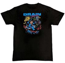 New! Drain Band Living Proof Graphic Print Unisex Mens T-Shirt S M L XL 2 3 4 XL S įvairiaspalvis
