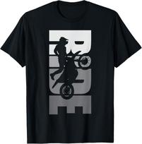 Ride: Dirt Bike Motocross Motorbike MX Off-Road Men Girl Boy T-Shirt S įvairiaspalvis