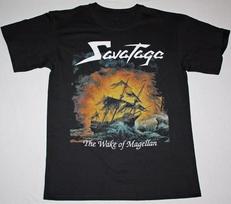 SAVATAGE MAGELLAN039;S Wake Up Cotton Black For Men T-shirt S-4XL NG2200 Unisex T-Shirt S įvairiaspalvis