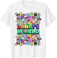 Dandy pasaulio kostiumas vaikams ir suaugusiems Mielas juokingas marškinėlis S įvairiaspalvis
