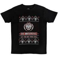 The Offspring Unisex T-Shirt: Christmas Bad Times (Large) L