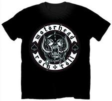 Motorhead Biker Badge Logo Rock Tee Top Clothing Wo Unisex T-shirt S
