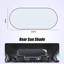NEW Car Sun Shade UV Protection Folding Auto Rear Window Sunshade Universal Automobile Back Window Sunshade