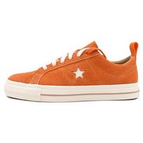 Converse One Star Pro Cowhide Non-Slip Shock-Absorbing Abrasion Resistant Low-Top Board Shoes Unisex Orange 46.5