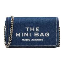 Marc Jacobs Mini Denim Chain Items SLG Bag Dark Wash Women Shoulder_bags Blue 2F4SMN010S03-473 Basic Set (Bag)