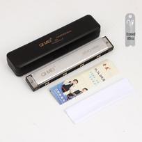 Chimei Q8 Commemorative 24-Hole C Key Harmonica for All Ages & Skill Levels