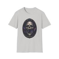 Unisex Softstyle T-Shirt Skull Black Hole Space Fantasy Horror Cosmic S