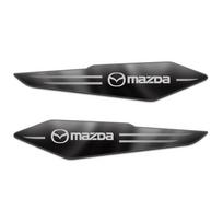 AAFB1 2pcs Reflective Car Styling Body Side Fender Decoration Stickers Badges For Mazda 3 Bk 6 Gg 2 Cx3 Cx5 Cx7 Cx9 Cx30 Demio Bt50 juoda