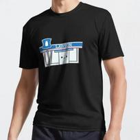 Lawson Japanese Konbini (Convenience Store) Funny Active T-Shirt S įvairiaspalvis