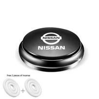 BPNCMO1 Metal Car Aromatherapy Air Freshener for Nissan Sylphy Juke Xterra Leaf Qashqai J11 Titan Altima Sentra Sunny X Trail T32 Tiida armijos žalia spalva