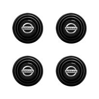 CDZIEW1 For Nissan X-trail Qashqai Note Juke Sentra Patrol Micra Car Car Door Shock Absorber Cushion Gasket Soundproof Patch
