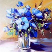 Diy Oil Painting By Numbers Flowers Vase Acrylic Paint By Numbers Art Work diy Numbers Painting on Canvas By Numbers 30x20cm no frame