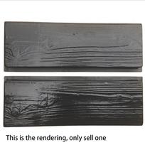 Good-Imitation Wood Grain DIY Path Maker Paving Cement Brick Mold Stepping Pavement Road Concrete Mould juoda