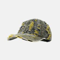 Ripped Hole Washed Vintage Denim Baseball Cap Men Women Outdoor Sport Hip Hop Punk Hat Casquette One Size