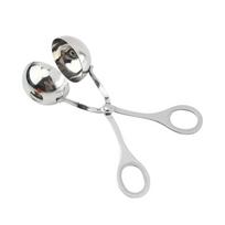 Balls Meatball Mold With Hole Silver Meatball Spoon Kitchen Utensil Meatball Maker Kitchen Tools M