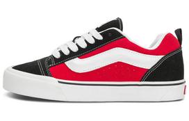 Knu-Skool Men's Vans 'Black Red' VN0009QC6RT 36.5