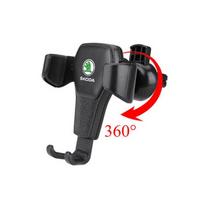 ADV1 Gravity Car Phone Holder Air Vent Clip Cell Phone Stand Support For Skoda Fabia Superb Yeti Rapid Kodiaq Kamiq Karoq Octavia Mk3