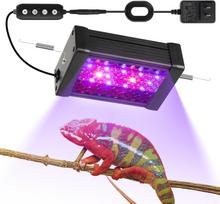 UVB Reptile Light,5Inch UVA UVB LED Heater Lamp Bar for Bearded Dragon, Turtles, Gecko, Snake, Lizard 12W juoda