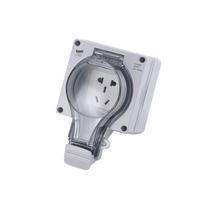 Outdoor IP66 Waterproof 5-Hole Power Socket
