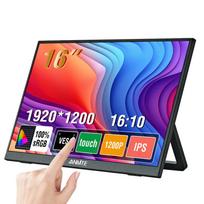 16-Inch Portable 16:10 Touchscreen Monitor with Stand for Phone/PC 16-inch Non-Touch Version